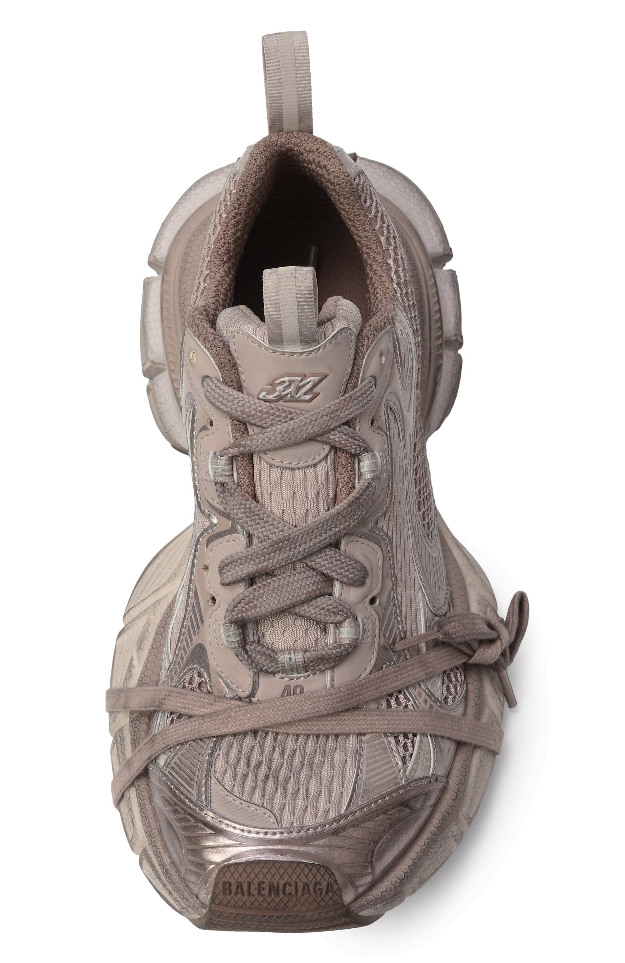 Комбинированные кроссовки 3xl BALENCIAGA, арт. 734731/W3XL5, фото 6