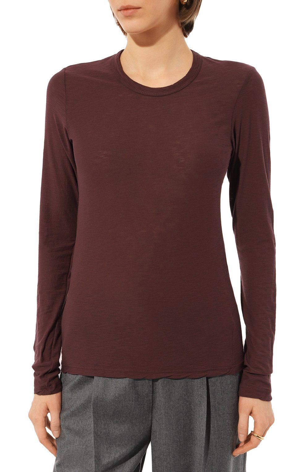 Хлопковый лонгслив JAMES PERSE, арт. WUA3361/NAPA, фото 3