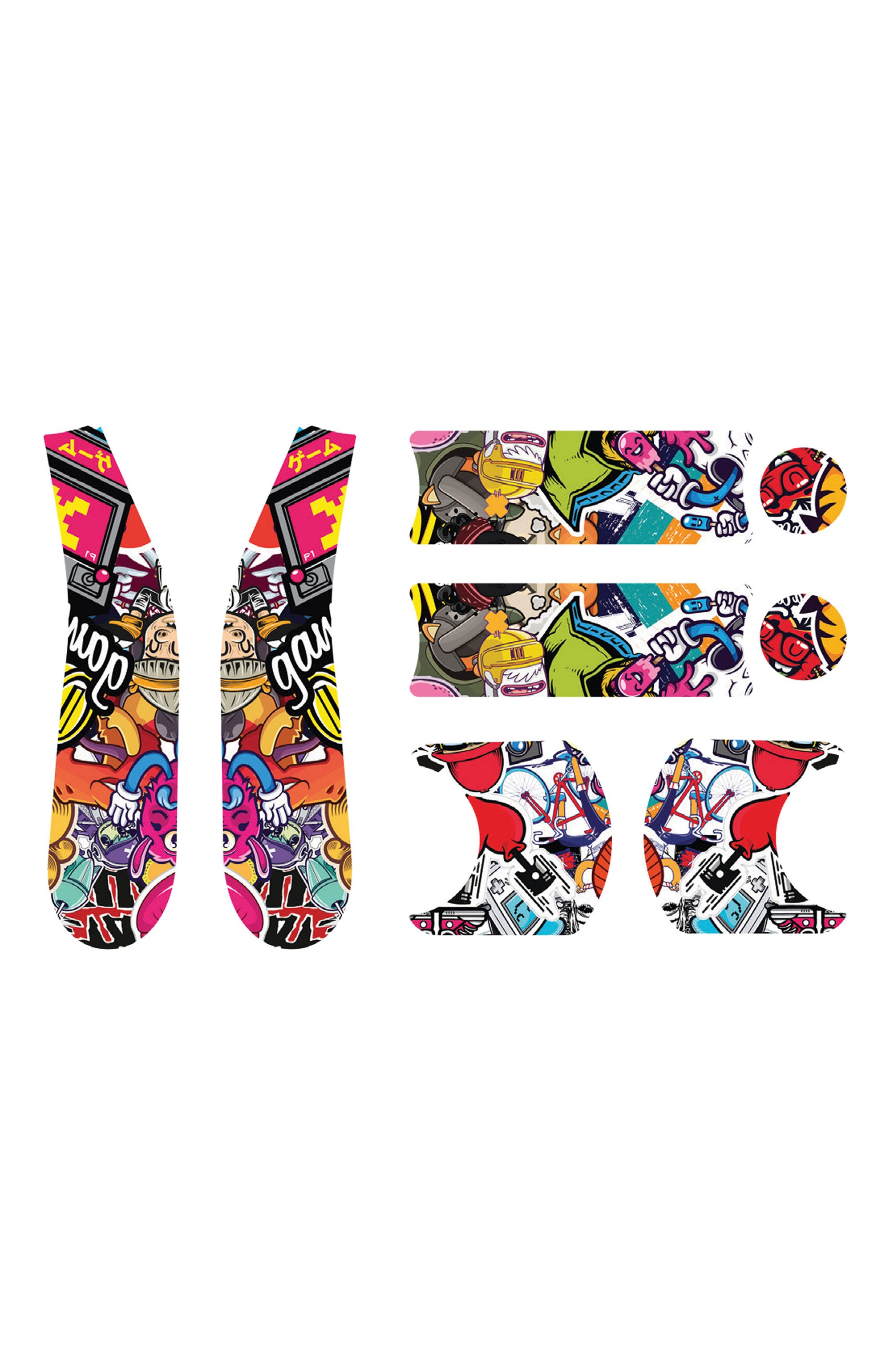 Набор наклеек на велосипед liki DOONA, арт. SP555-99-021-000, фото 1