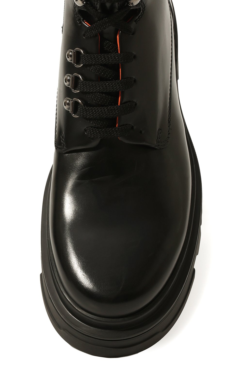 Кожаные ботинки SANTONI, арт. MGDG18233NERBPWEN01, фото 6