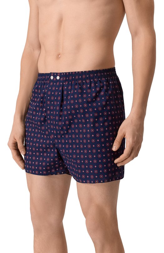 Хлопковые боксеры Derek Rose 6000/NELS107 Синий  6000/NELS107 Фото 2