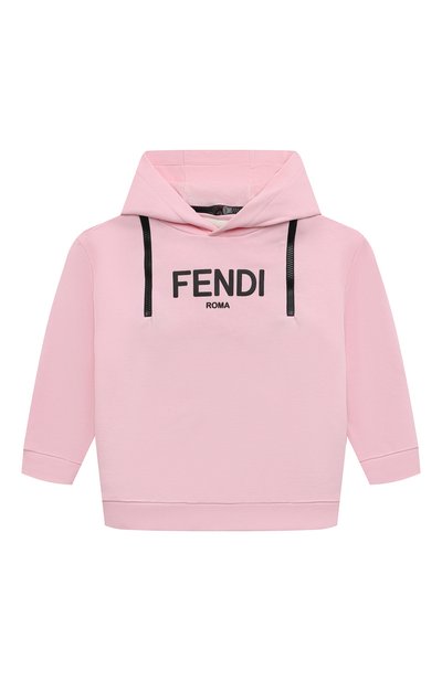 Хлопковое худи FENDI, арт. JFH145/5V0/3-6