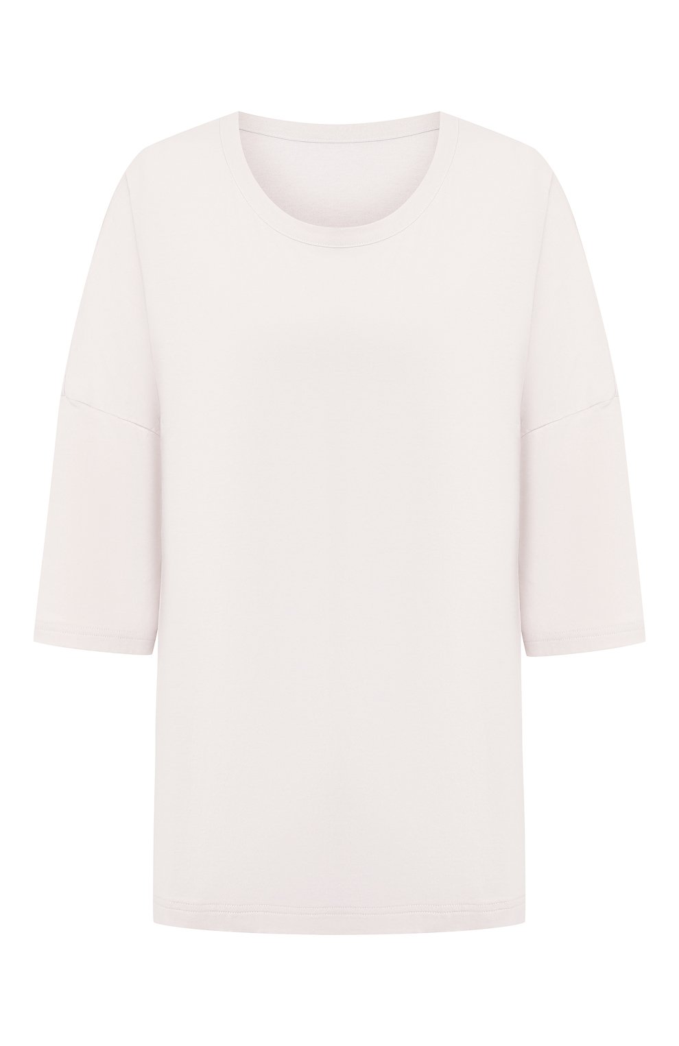 Хлопковая футболка YOHJI YAMAMOTO серого цвета по цене 21950 руб., арт. YS-T02-670, фото 1 Хлопковая футболка YOHJI YAMAMOTO, арт. YS-T02-670, фото 1