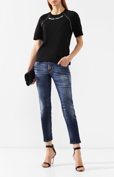 Джинсы с потертостями DSQUARED2, арт. S72LB0194/S30342, фото 2
