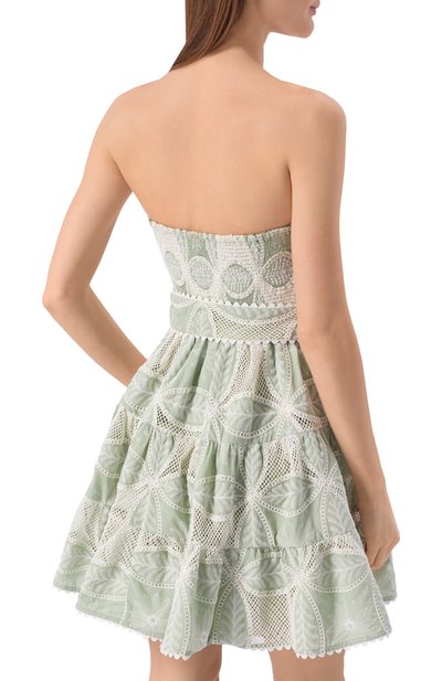 Хлопковое платье POUPETTE ST BARTH, арт. WRHS26JCBSG6, фото 3