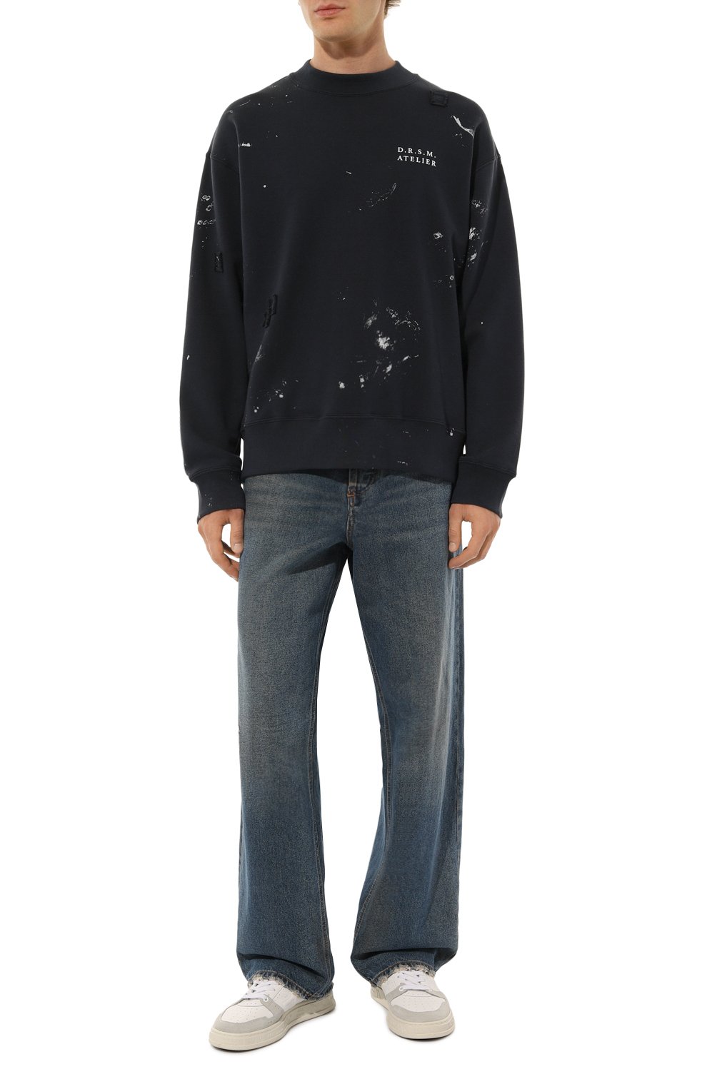 Хлопковый свитшот DOMREBEL, арт. M ATELIER SWEATSHIRT/SWEATSHIRT, фото 2