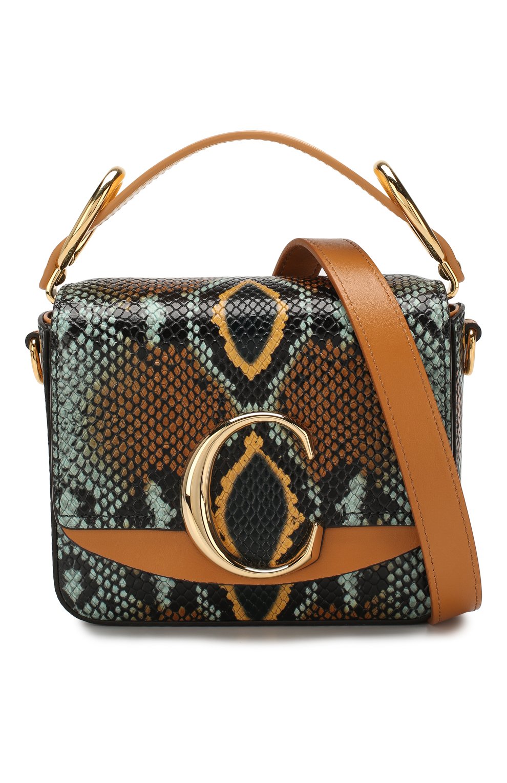 Сумка chloé c mini CHLOÉ голубого цвета по цене 206000 руб., арт. CHC20SS193C19, фото 6 Сумка chloé c mini CHLOÉ, арт. CHC20SS193C19, фото 6