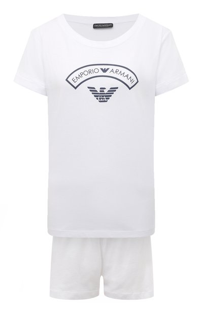 Хлопковая пижама EMPORIO ARMANI, арт. 164565/3R255, фото 1