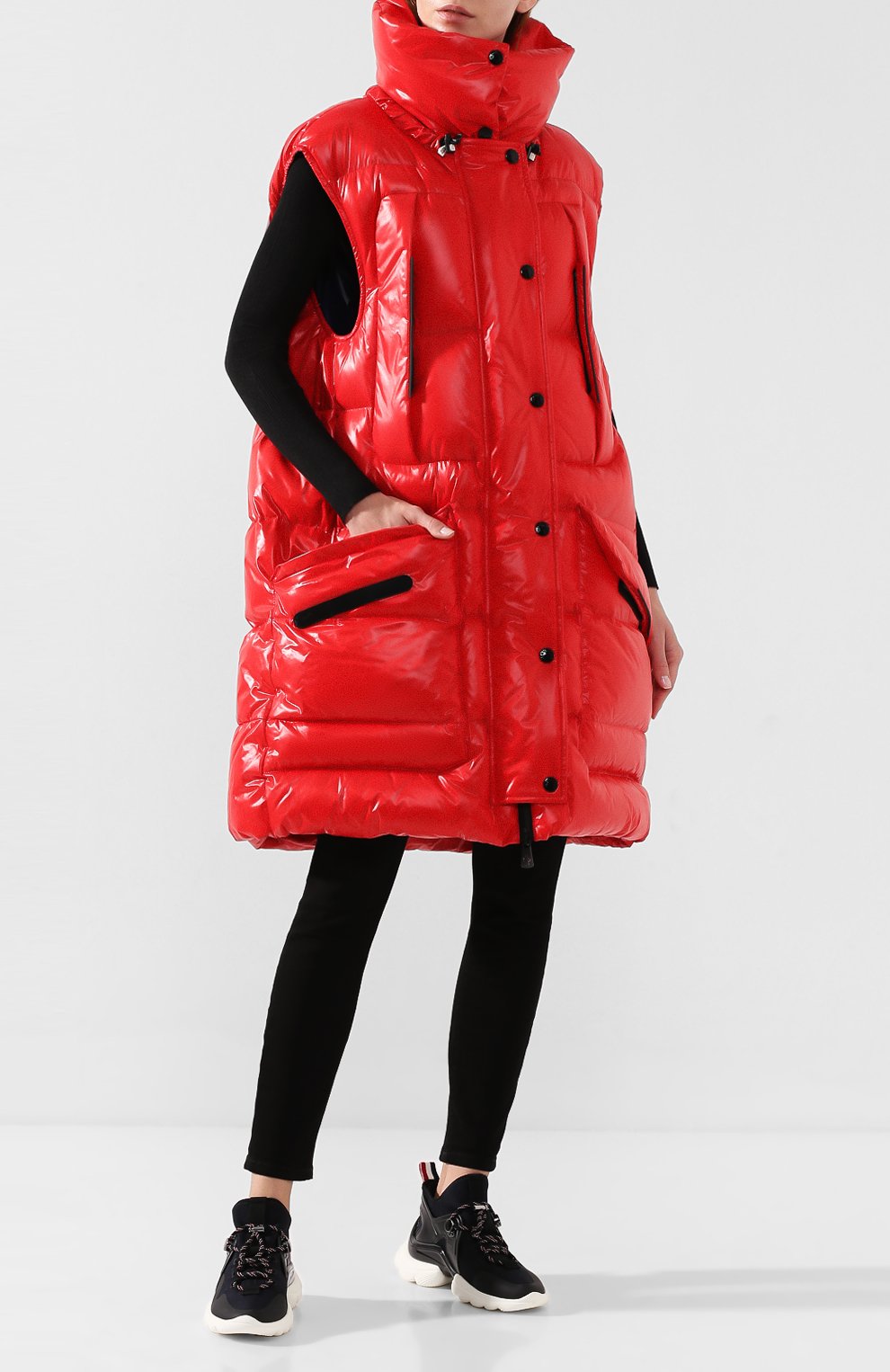Удлиненный жилет MONCLER, арт. E2-098-48310-85-539MW, фото 2