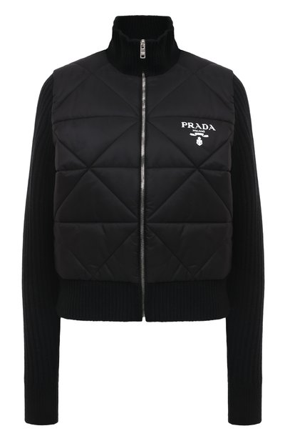 Женская утепленная куртка PRADA, арт. P25L03-10KJ-F0002-212