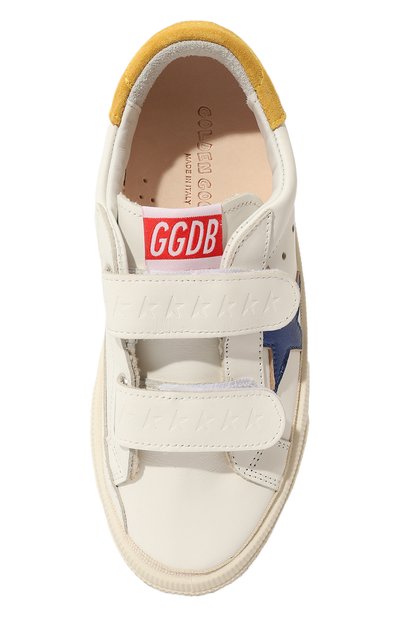 Кожаные кеды may school GOLDEN GOOSE DELUXE BRAND, арт. GYF00198.F003292, фото 4