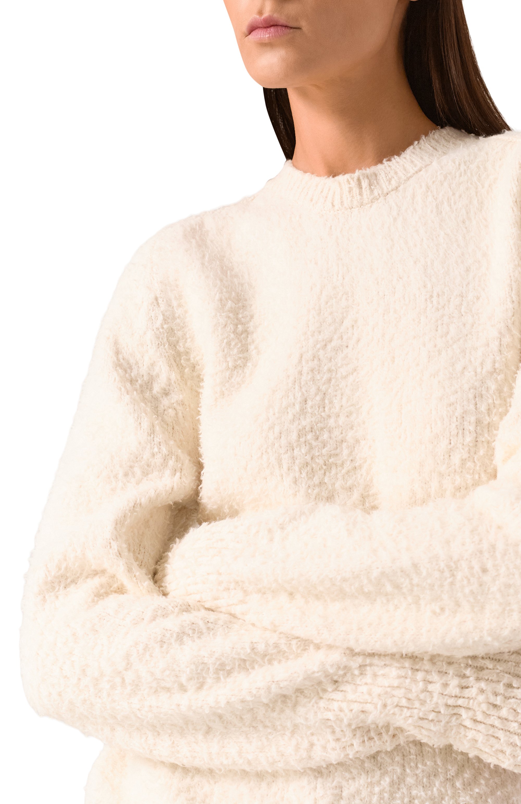 Хлопковый свитер MAISON MARGIELA кремового цвета по цене 136500 руб., арт. SI0GP0001/S17664, фото 8 Хлопковый свитер MAISON MARGIELA, арт. SI0GP0001/S17664, фото 8