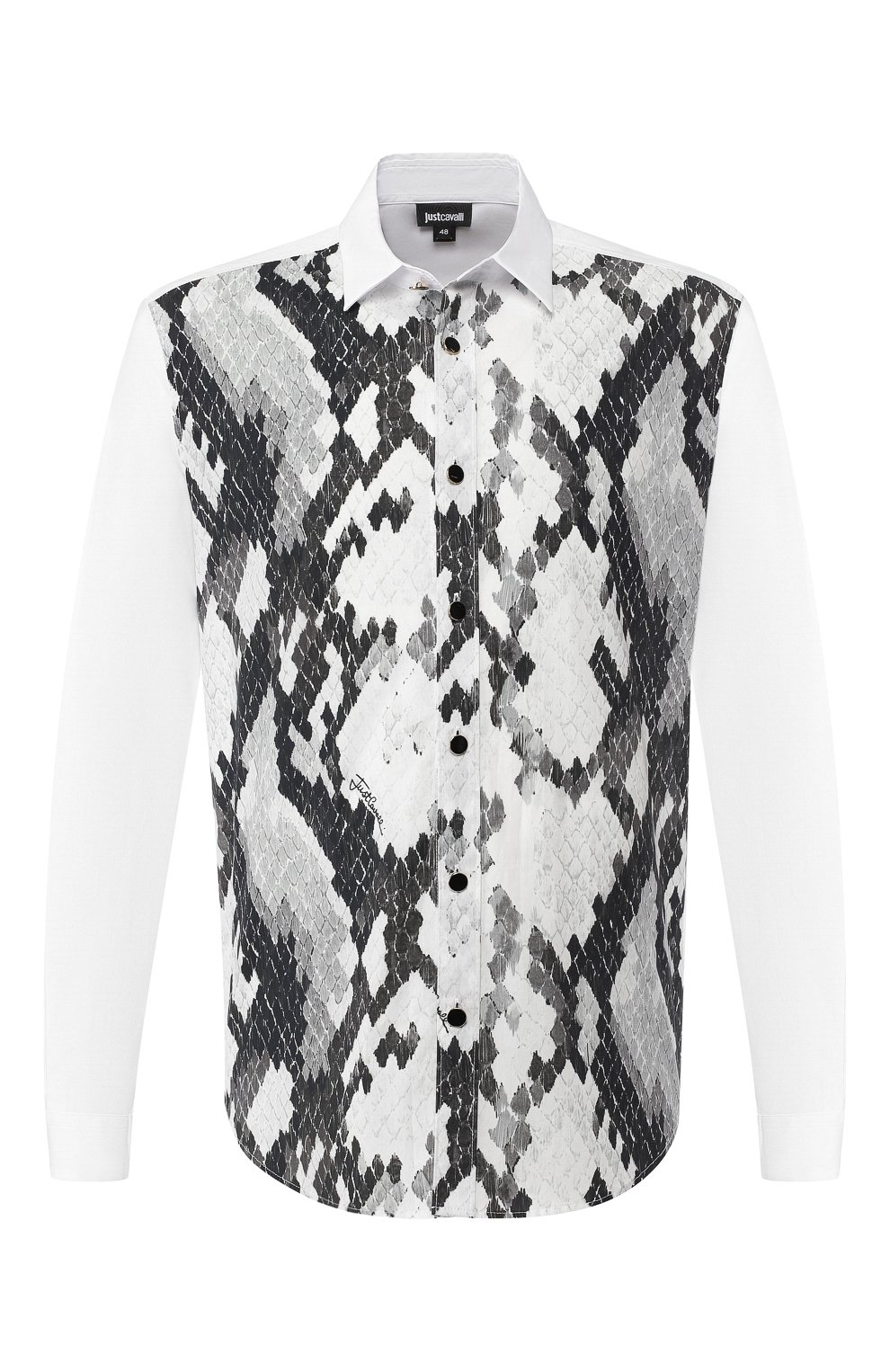 Хлопковая рубашка JUST CAVALLI, арт. S01DL0208/N38909, фото 1