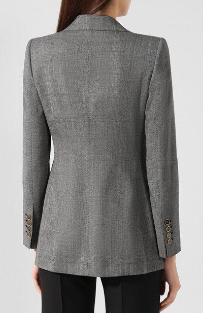 Шерстяной жакет DOLCE & GABBANA, арт. F29CKT/FQBBK, фото 4