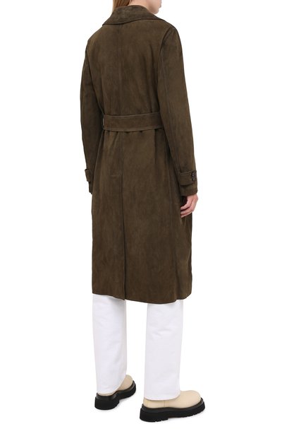 Замшевый тренч GOLDEN GOOSE DELUXE BRAND, арт. GWP00198.P000148, фото 5