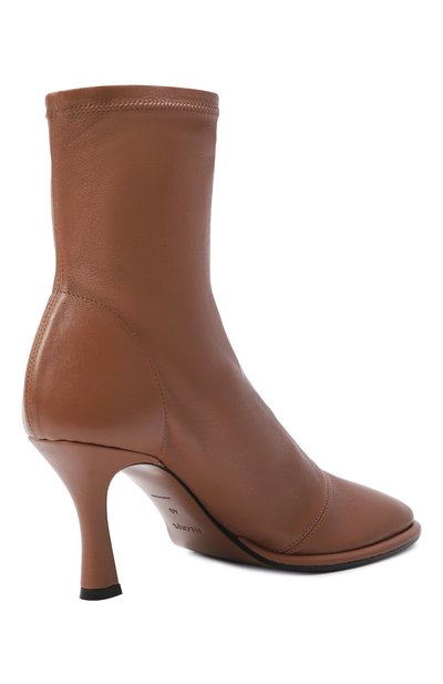 Кожаные ботильоны lea NEOUS коричневого цвета по цене 123000 руб., арт. 00230NS37, фото 5 Кожаные ботильоны lea NEOUS, арт. 00230NS37, фото 5