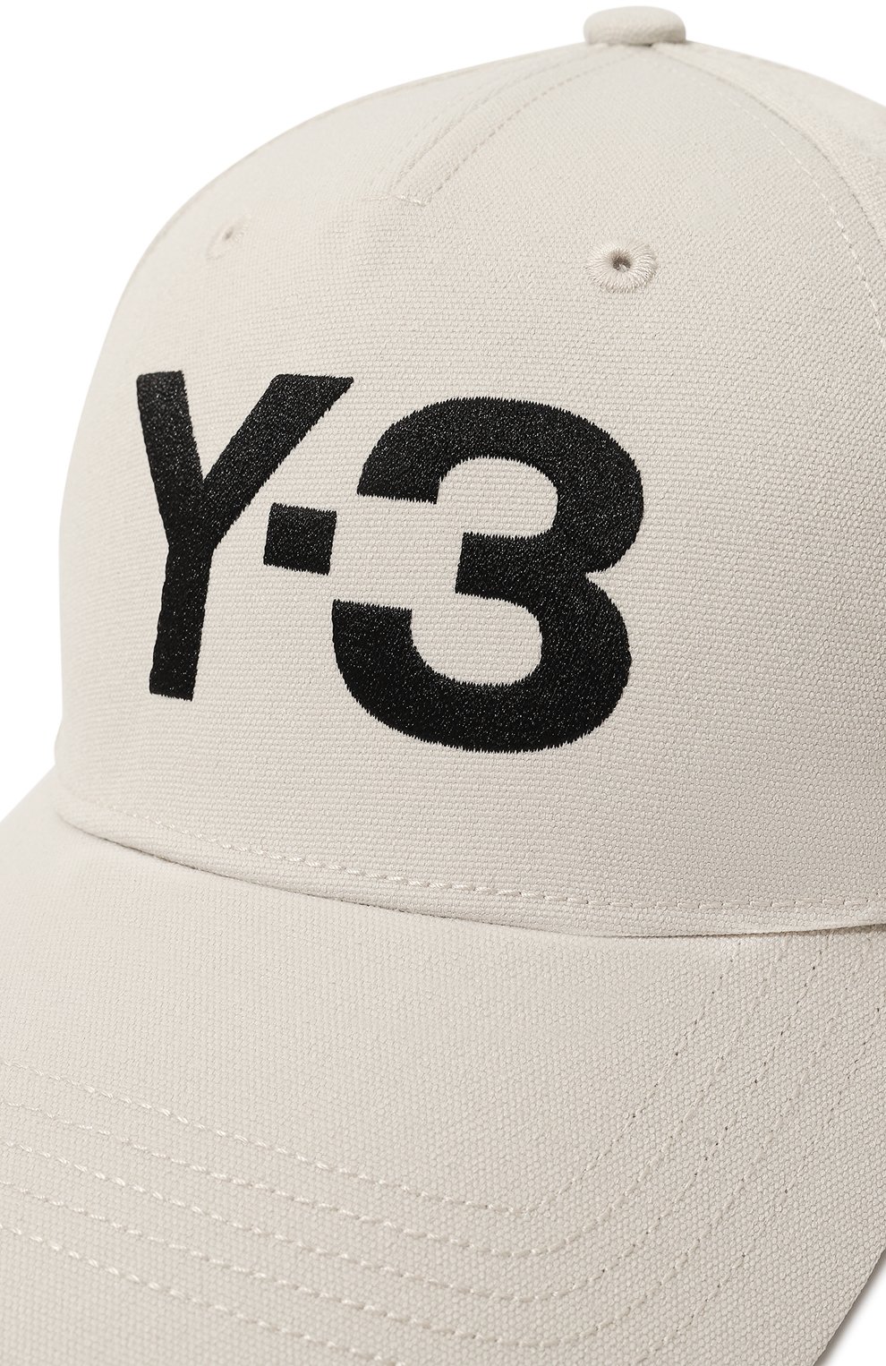 Бейсболка Y-3 кремового цвета по цене 10800 руб., арт. H62982, фото 4 Бейсболка Y-3, арт. H62982, фото 4