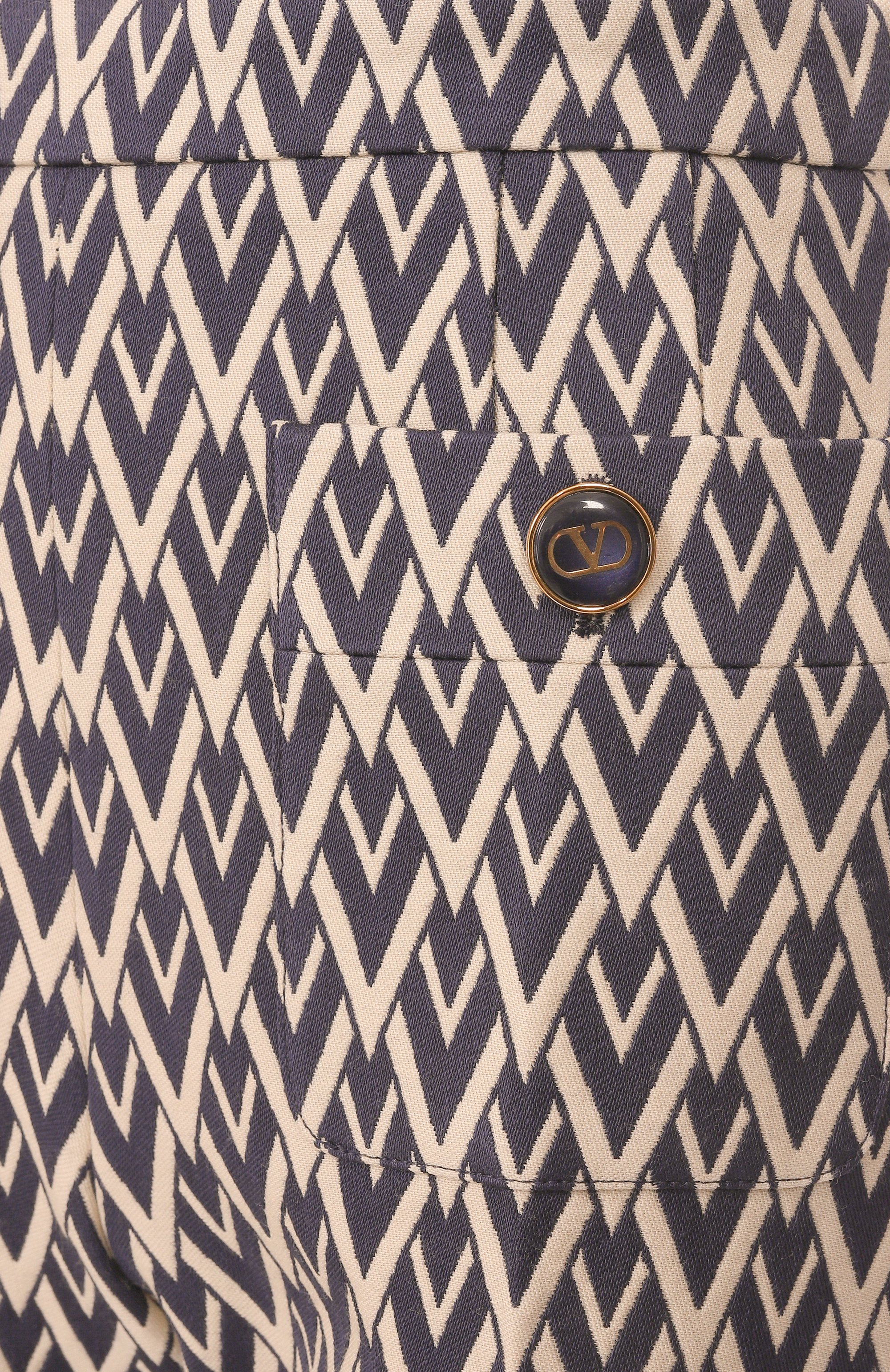 Шерстяные брюки VALENTINO, арт. 6B3RB647915, фото 6