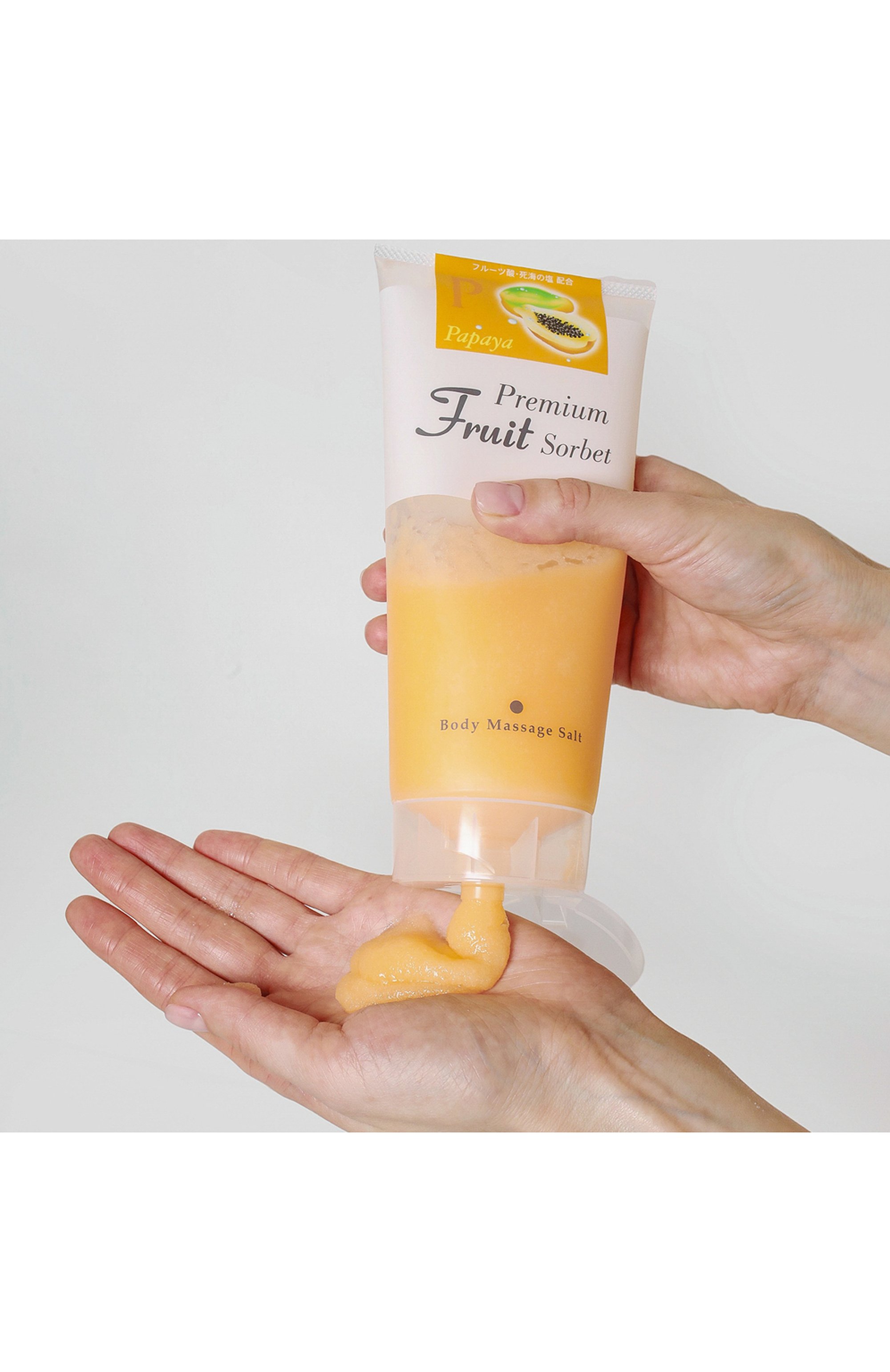 Скраб-щербет для тела с солью тихого океана и папайей (500g) ENHEL BEAUTY, арт. 4512442003366, фото 5