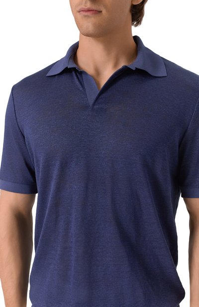 Льняное поло GIORGIO ARMANI, арт. GM001996/TE11335, фото 5