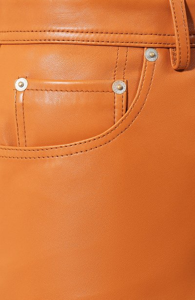 Кожаные брюки ACNE STUDIOS, арт. AK0083, фото 5