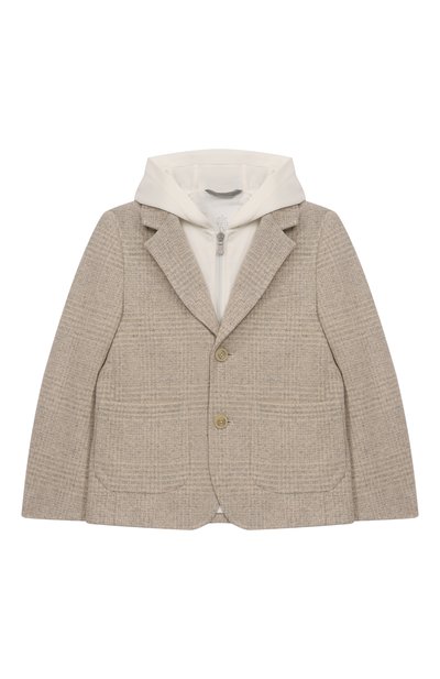 Хлопковый пиджак ELEVENTY, арт. EX2Q24/J0522/10-16