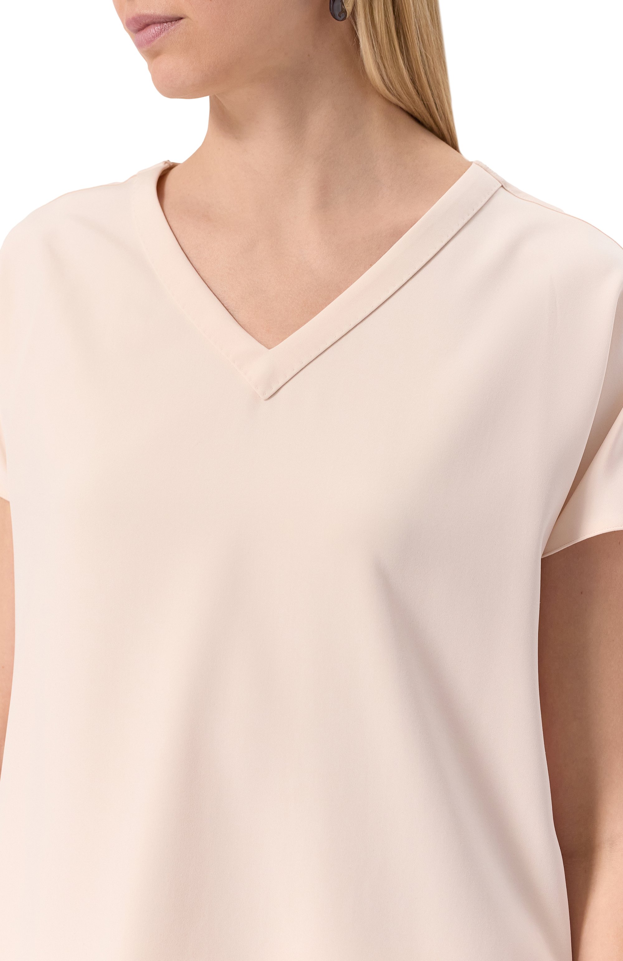 Шелковый топ KITON, арт. D47454K0977A22, фото 5