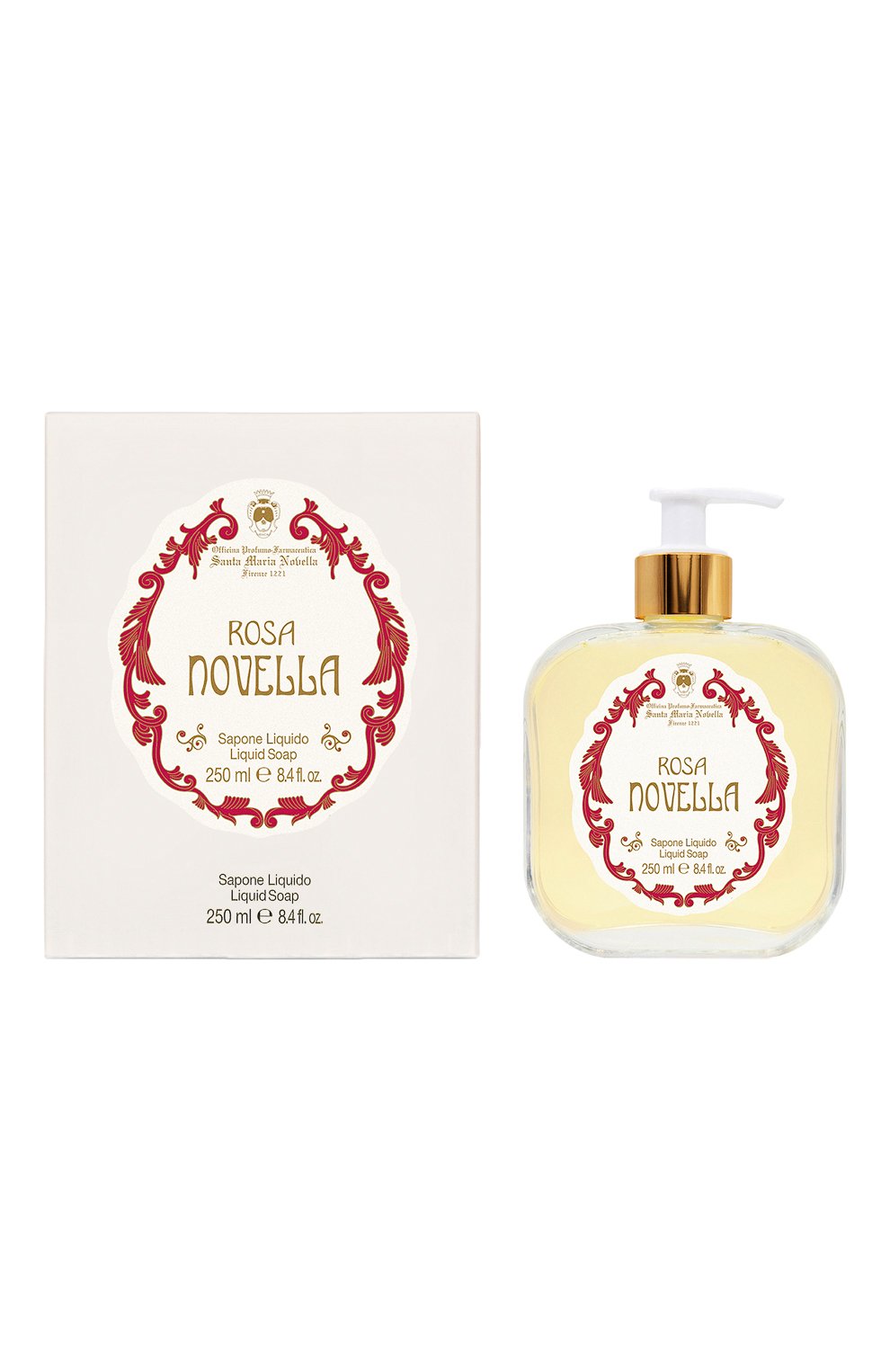 Жидкое мыло для рук rosa novella (250ml) SANTA MARIA NOVELLA, арт. SMN3239901, фото 2