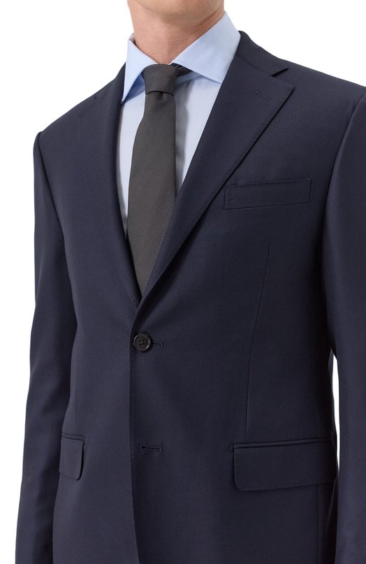 Шерстяной костюм Corneliani 946008-9488757_SET Синий  946008-9488757_SET Фото 8