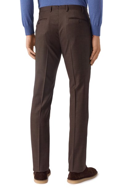 Шерстяные брюки CORNELIANI, арт. 255B01-2517087, фото 4