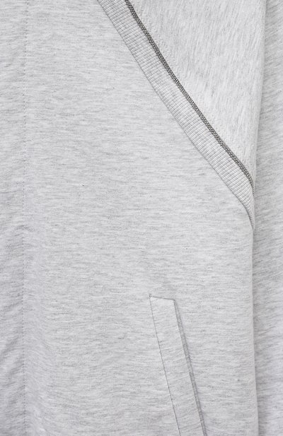 Хлопковая толстовка BRUNELLO CUCINELLI, арт. BH827E283A, фото 3