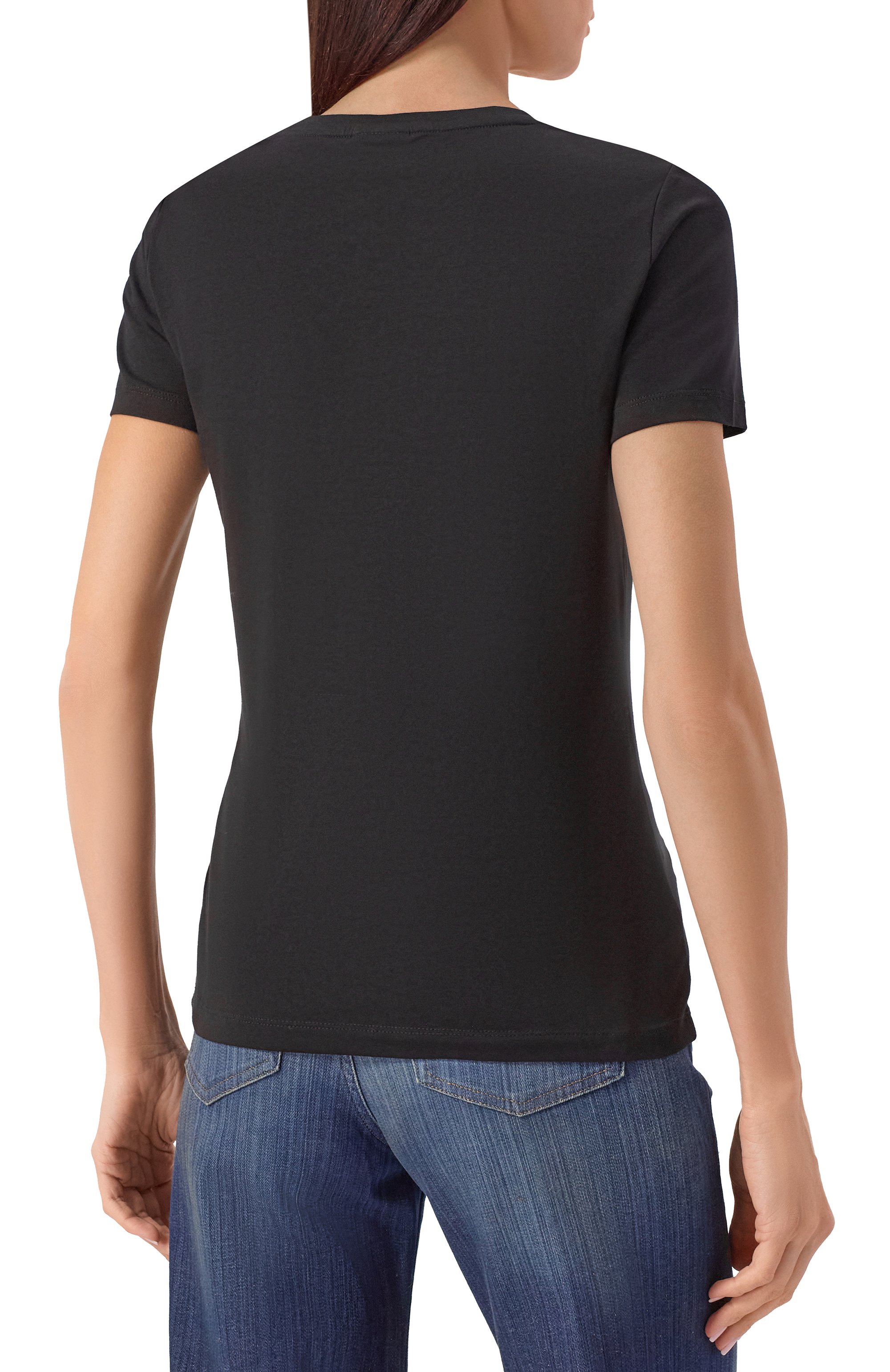 Хлопковая футболка EA7, арт. 7W000536/AF10373, фото 4