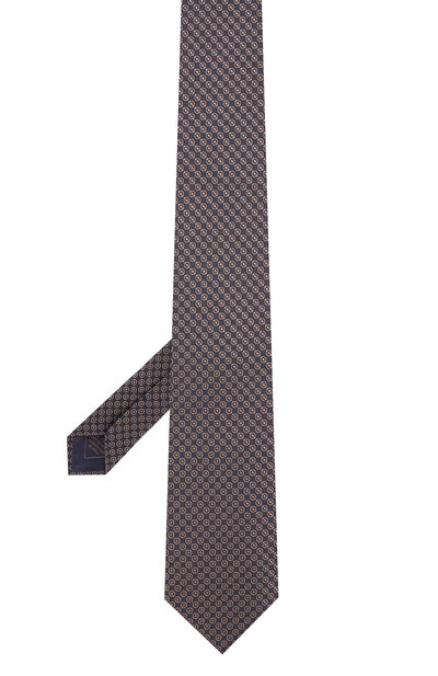 Шелковый галстук BRIONI коричневого цвета по цене 22400 руб., арт. 062I00/08495, фото 2 Шелковый галстук BRIONI, арт. 062I00/08495, фото 2