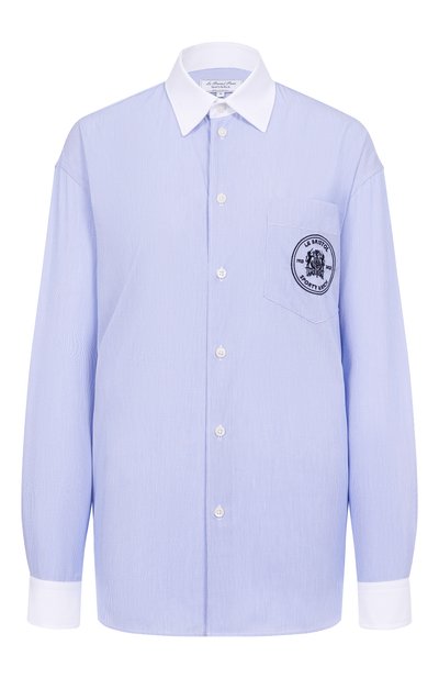 Хлопковая рубашка sporty &amp; rich x le bristol paris SPORTY AND RICH, арт. SI019517654ST41