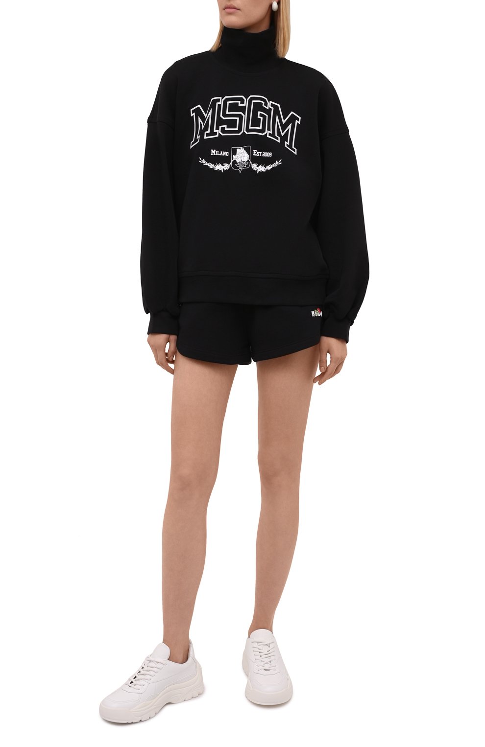 Хлопковый свитшот MSGM, арт. 3141MDM73 217799, фото 2