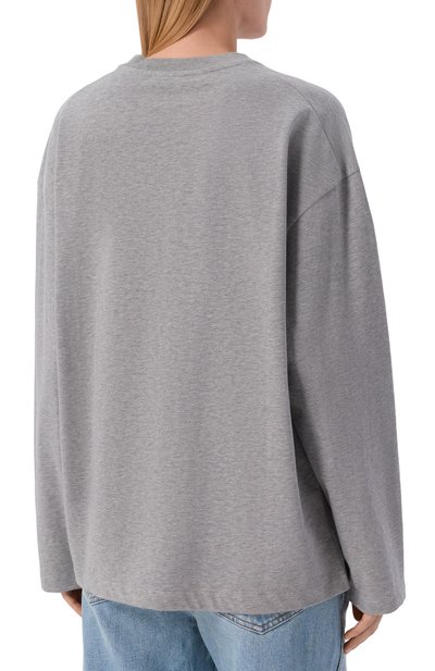 Хлопковый лонгслив JIL SANDER, арт. J02GC0174/J20399, фото 4