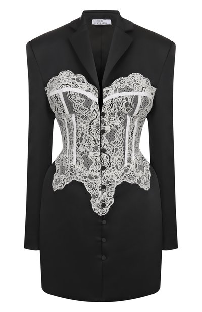 Женское атласное платье GIUSEPPE DI MORABITO, арт. 05FWJA125Y 05300B