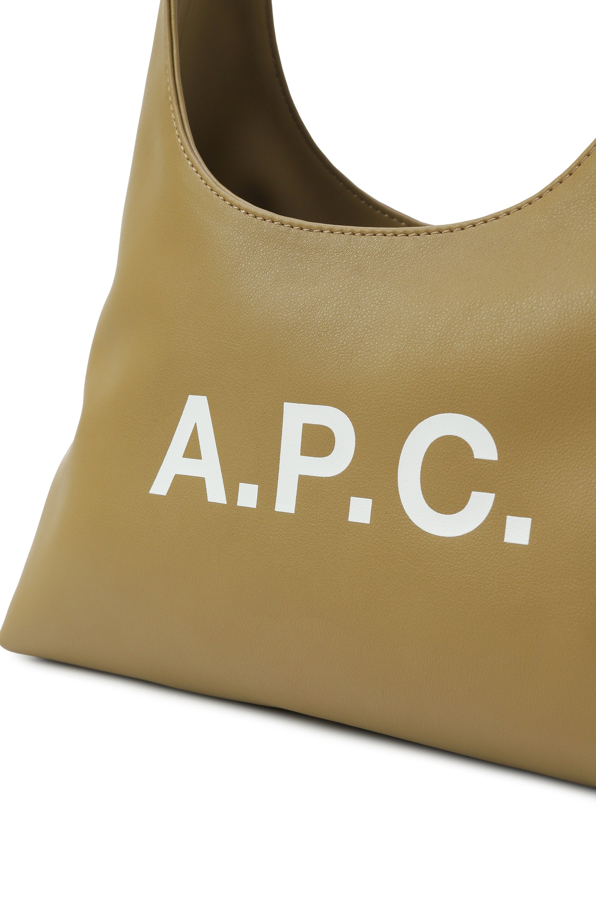 Сумка ninon baby A.P.C. хаки цвета по цене 25100 руб., арт. F67027/PUAAT, фото 3 Сумка ninon baby A.P.C., арт. F67027/PUAAT, фото 3