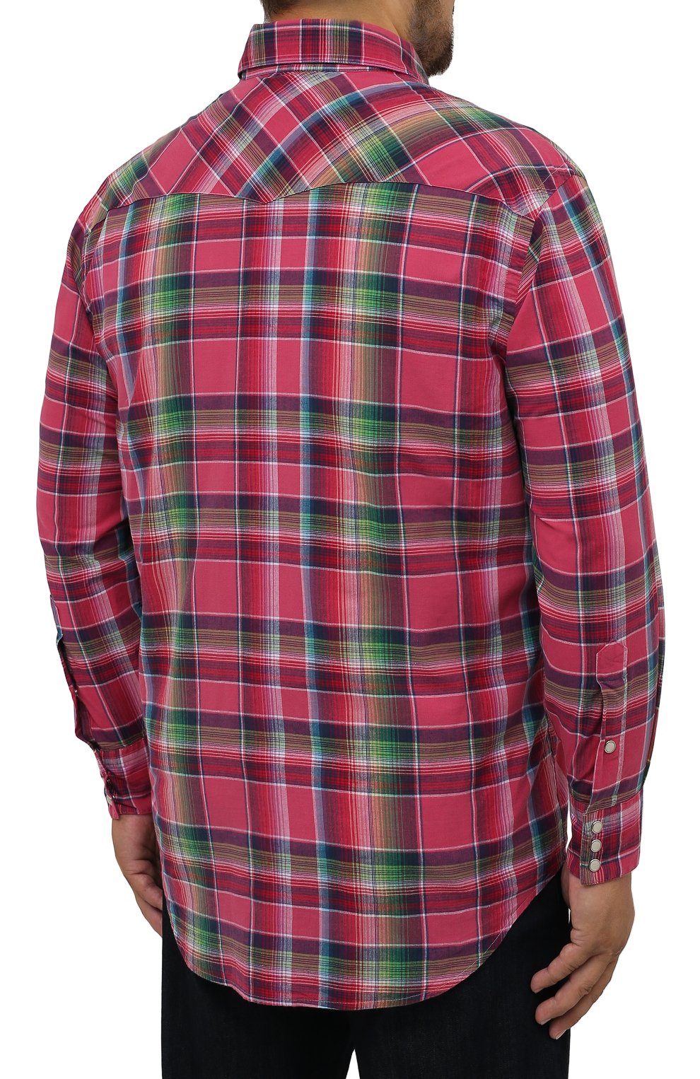 Хлопковая рубашка POLO RALPH LAUREN, арт. 711835520/5341/PRL BS, фото 4