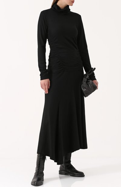 Однотонная шерстяная юбка-макси Y`S, арт. YK-S42-138, фото 2