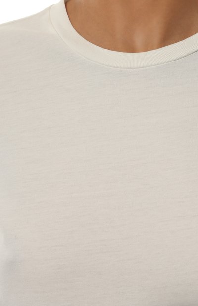 Хлопковая футболка 7 FOR ALL MANKIND, арт. JSLL9700MI, фото 5