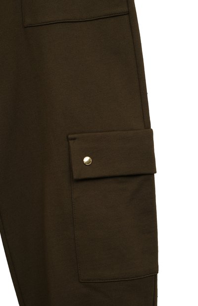 Хлопковые брюки-карго ELISABETTA FRANCHI LA MIA BAMBINA, арт. EFPA1850/FF002/4A-8A, фото 3