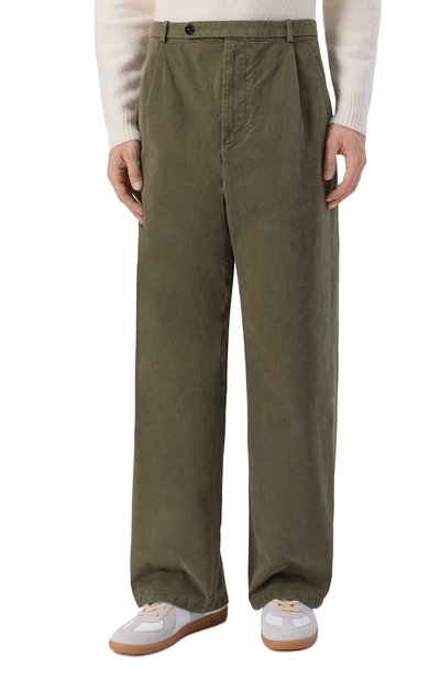 Хлопковые брюки JIL SANDER, арт. J22KA0360/J45369, фото 3