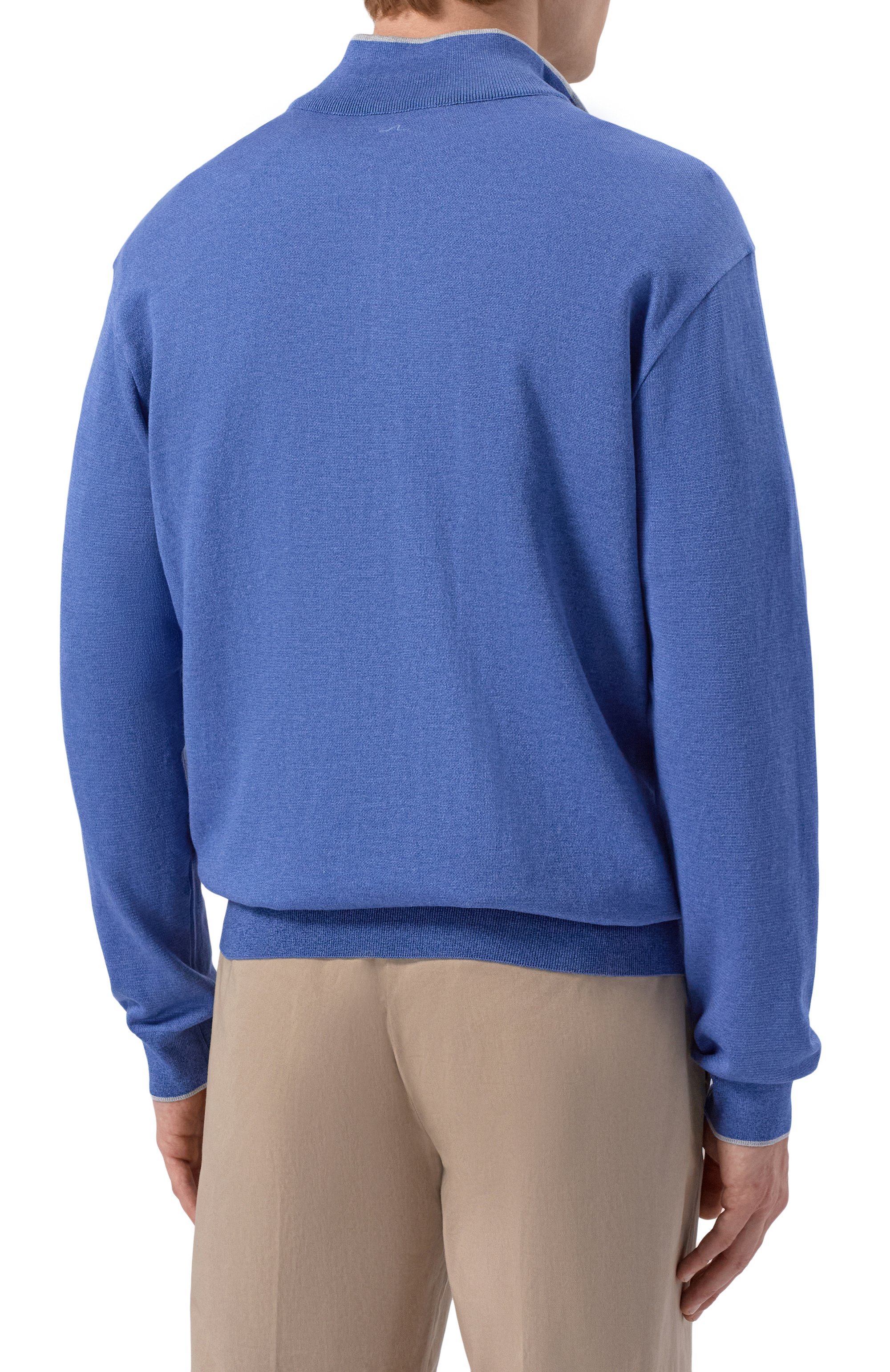 Джемпер из шелка и хлопка PAUL&SHARK, арт. 26411637, фото 4