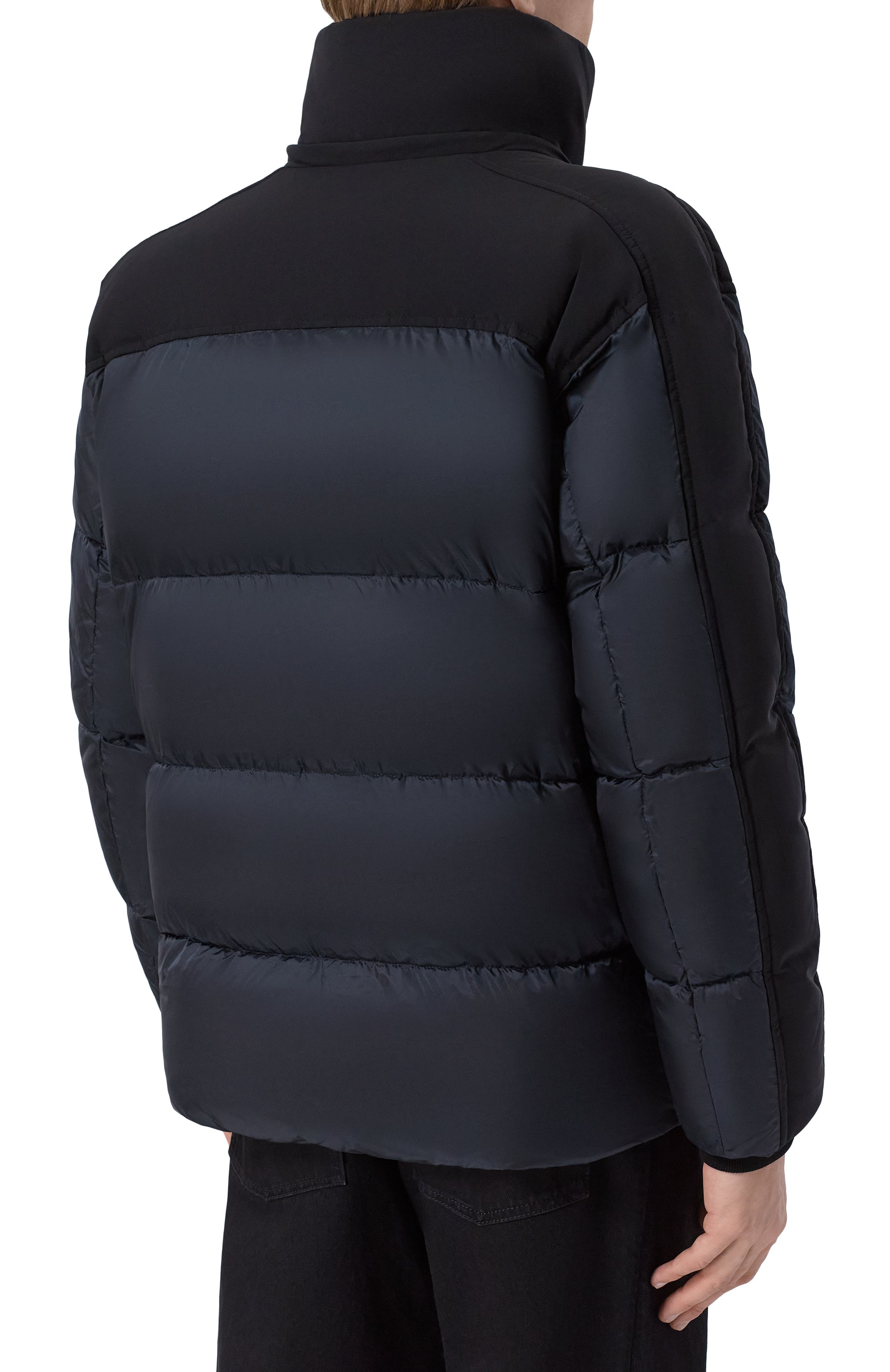 Пуховик agordo-shk MOORER темно-синего цвета по цене 293000 руб., арт. AG0RD0/SHK, фото 6 Пуховик agordo-shk MOORER, арт. AG0RD0/SHK, фото 6