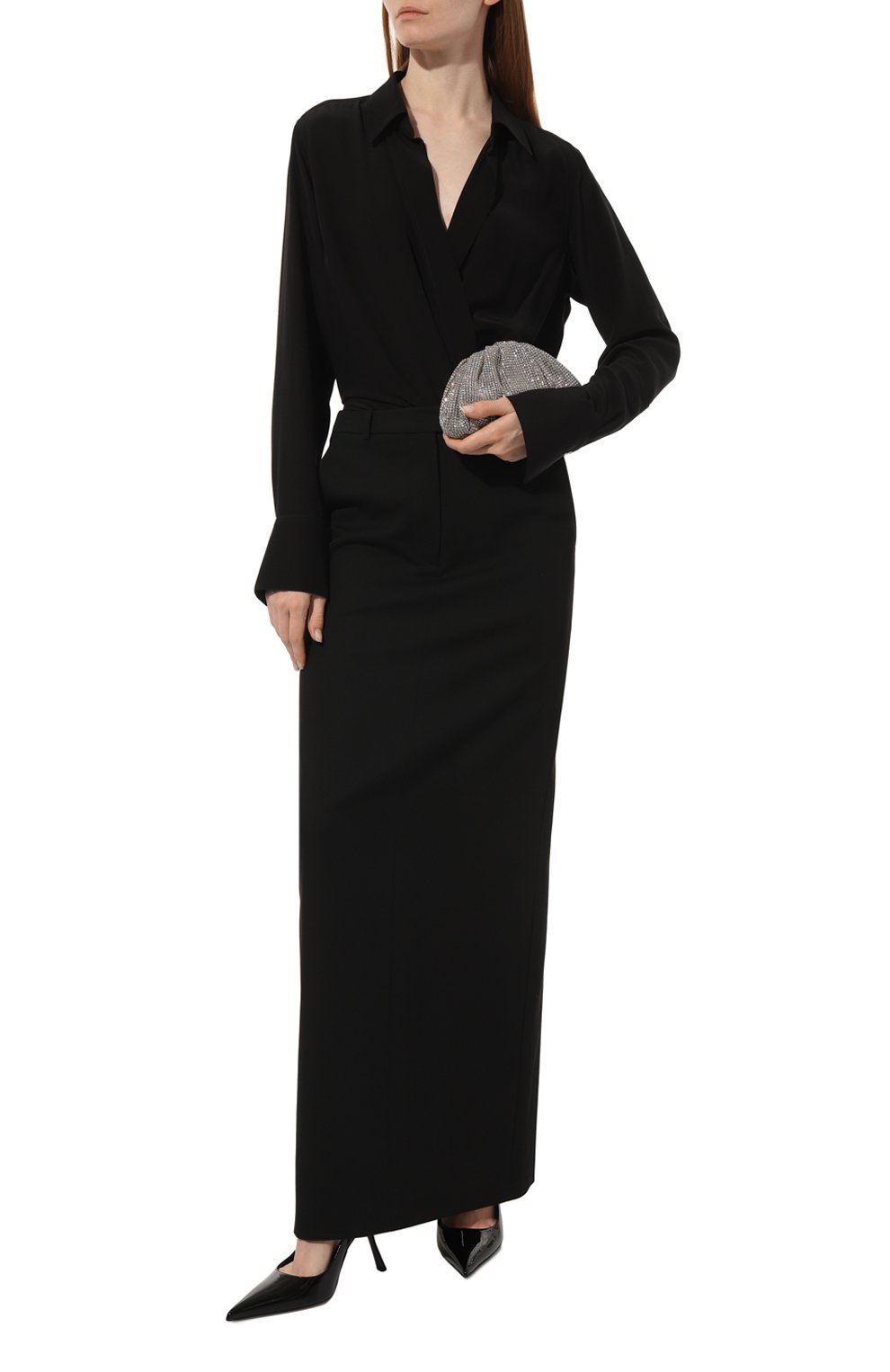 Клатч jaala CULT GAIA серебряного цвета по цене 52750 руб., арт. CB2977, фото 8 Клатч jaala CULT GAIA, арт. CB2977, фото 8