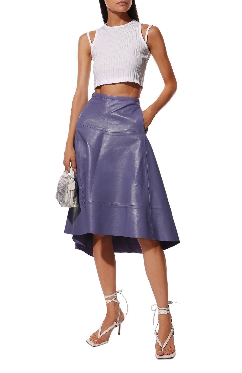 Кожаная юбка BATS, арт. FW22_S_2202, фото 2
