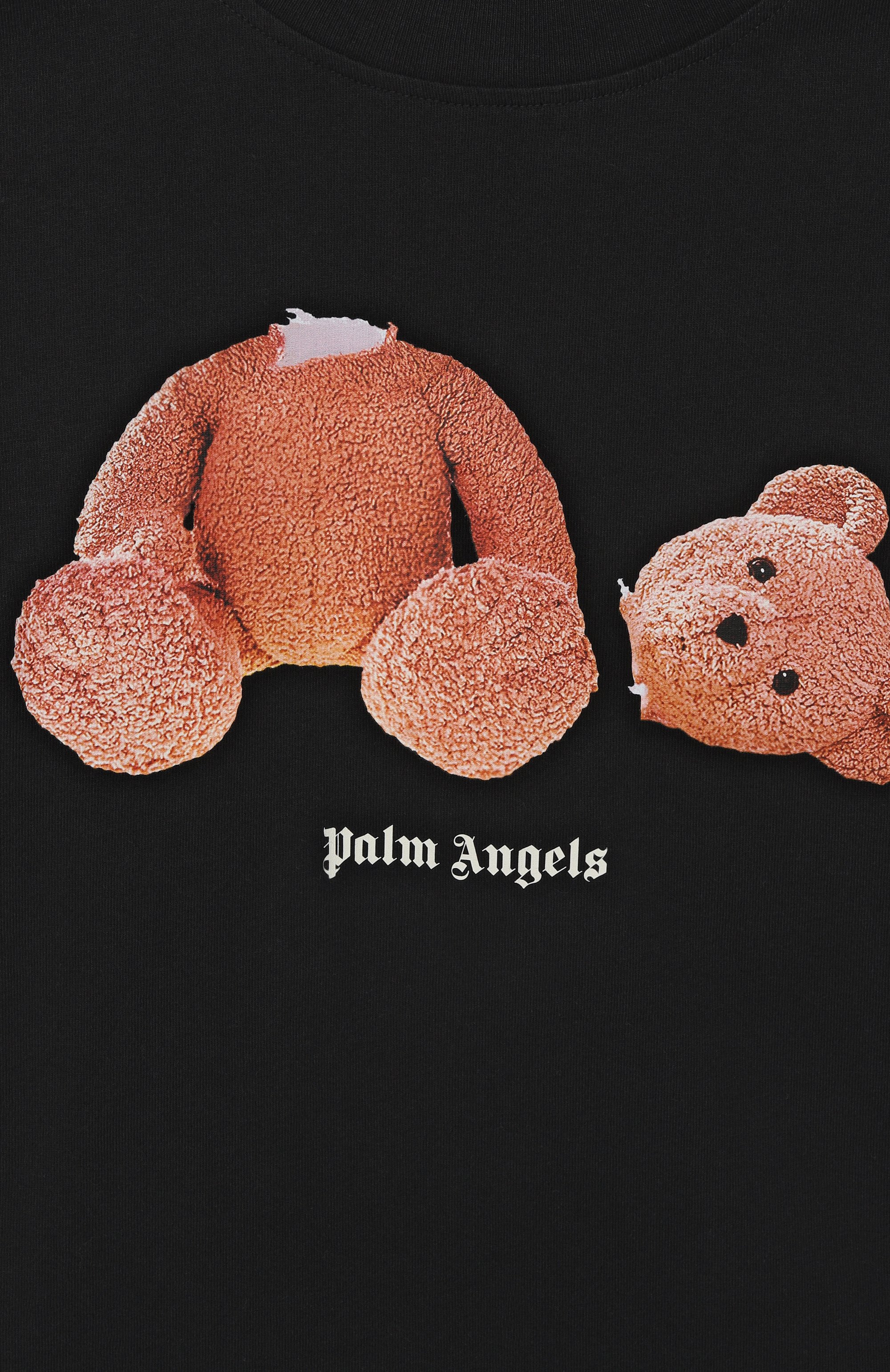 Хлопковая футболка PALM ANGELS, арт. PBAA003C99JER006, фото 3