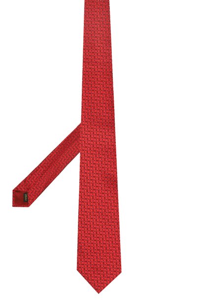 Шелковый галстук ZILLI, арт. 57021, фото 3