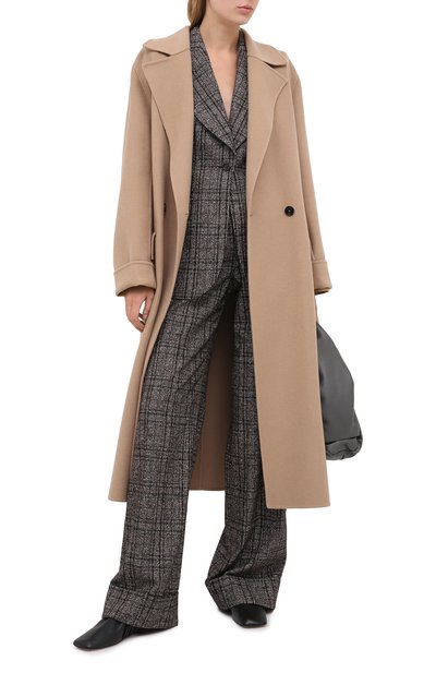 Брюки из шерсти и хлопка DOLCE & GABBANA, арт. FTBM0T/FQMH2, фото 3